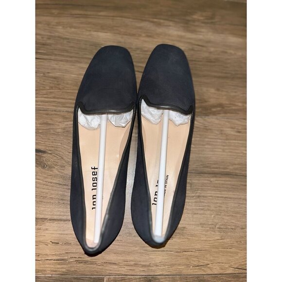 NWT ANTHROPOLOGIE jon Josef Womens Grey  Suede Slip-On Loafers Size 6 - Picture 6 of 7